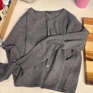 Charcoal cardigan